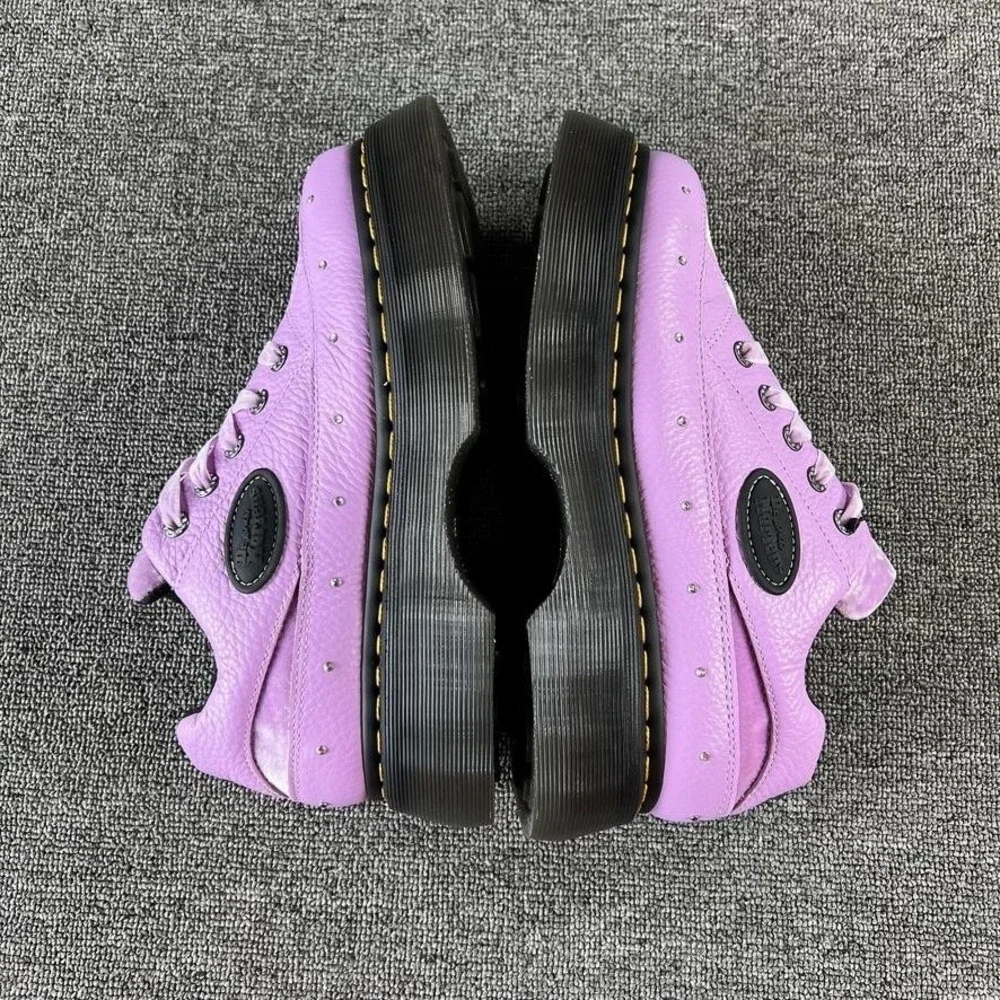 Dr Martens Shoes Womens‎ 8 Purple Buzz S1 Bratz Platform Sneaker Studded Leather
